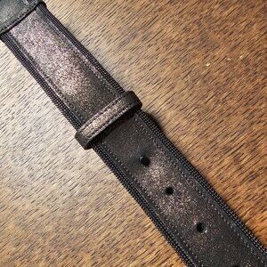 NEAR MINT! Brunello Cucinelli 37" Metallic Suede Beaded Accents Monili Belt M